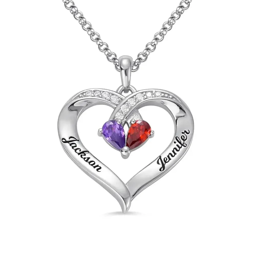 🌟 Personalized Love Pendants: Unique S925 Couple's Name Necklaces 🌟