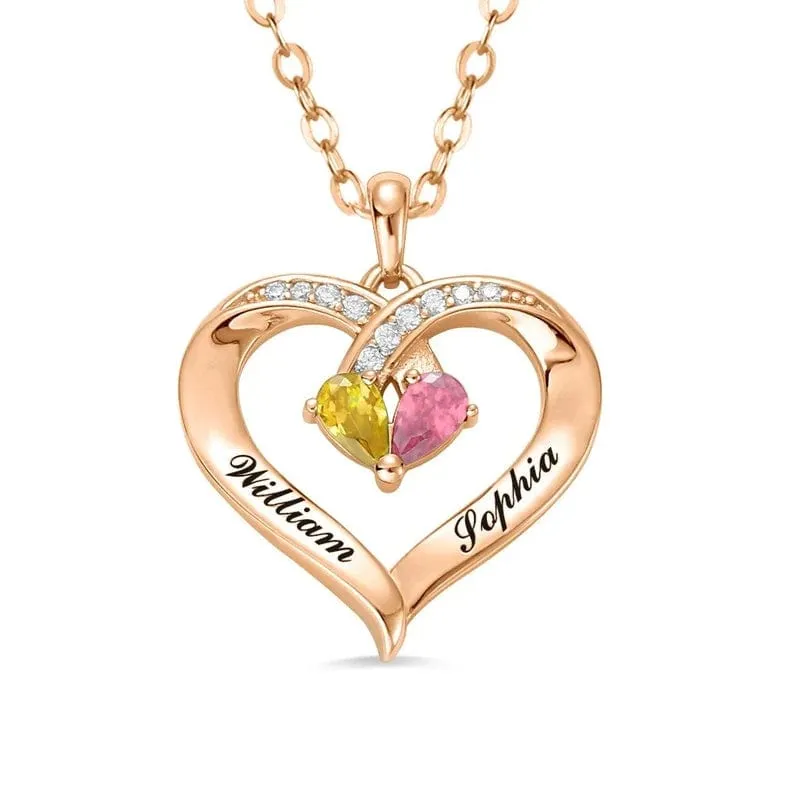 🌟 Personalized Love Pendants: Unique S925 Couple's Name Necklaces 🌟