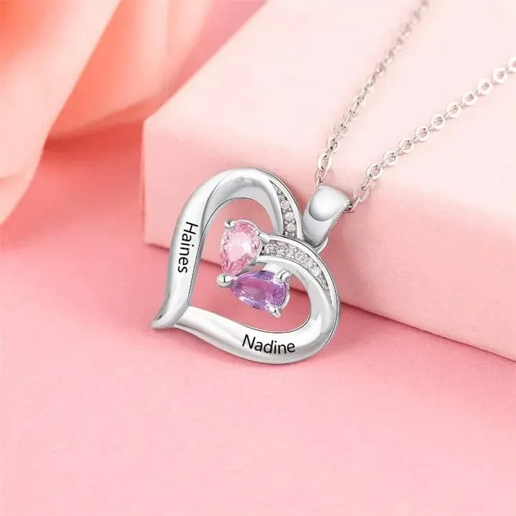 🌟 Personalized Love Pendants: Unique S925 Couple's Name Necklaces 🌟