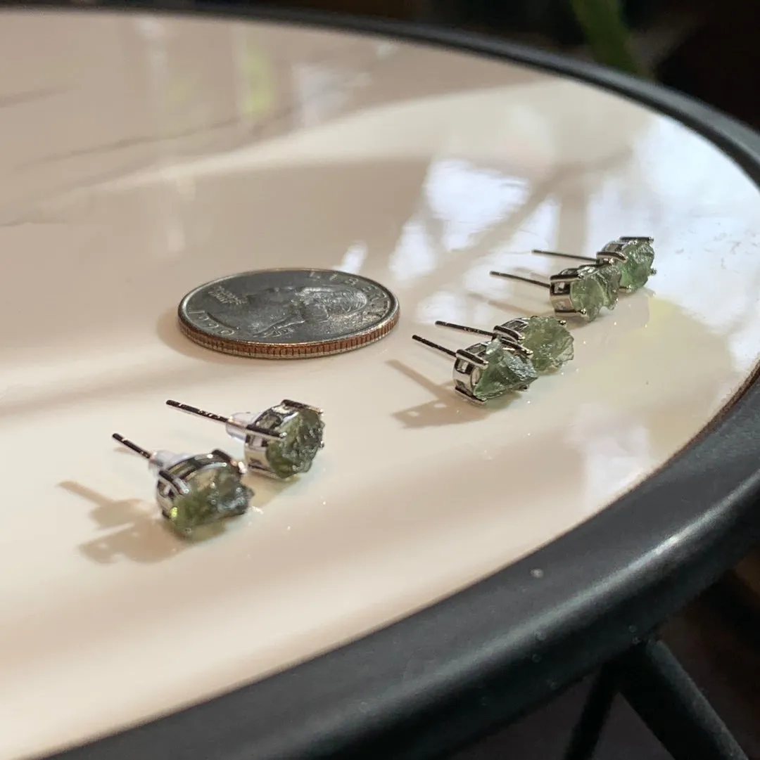 3 sets of Amazing Moldavite Earrings to choose from!