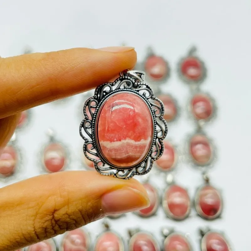 32 Pieces Rhodochrosite (Argentina) Pendant Charm