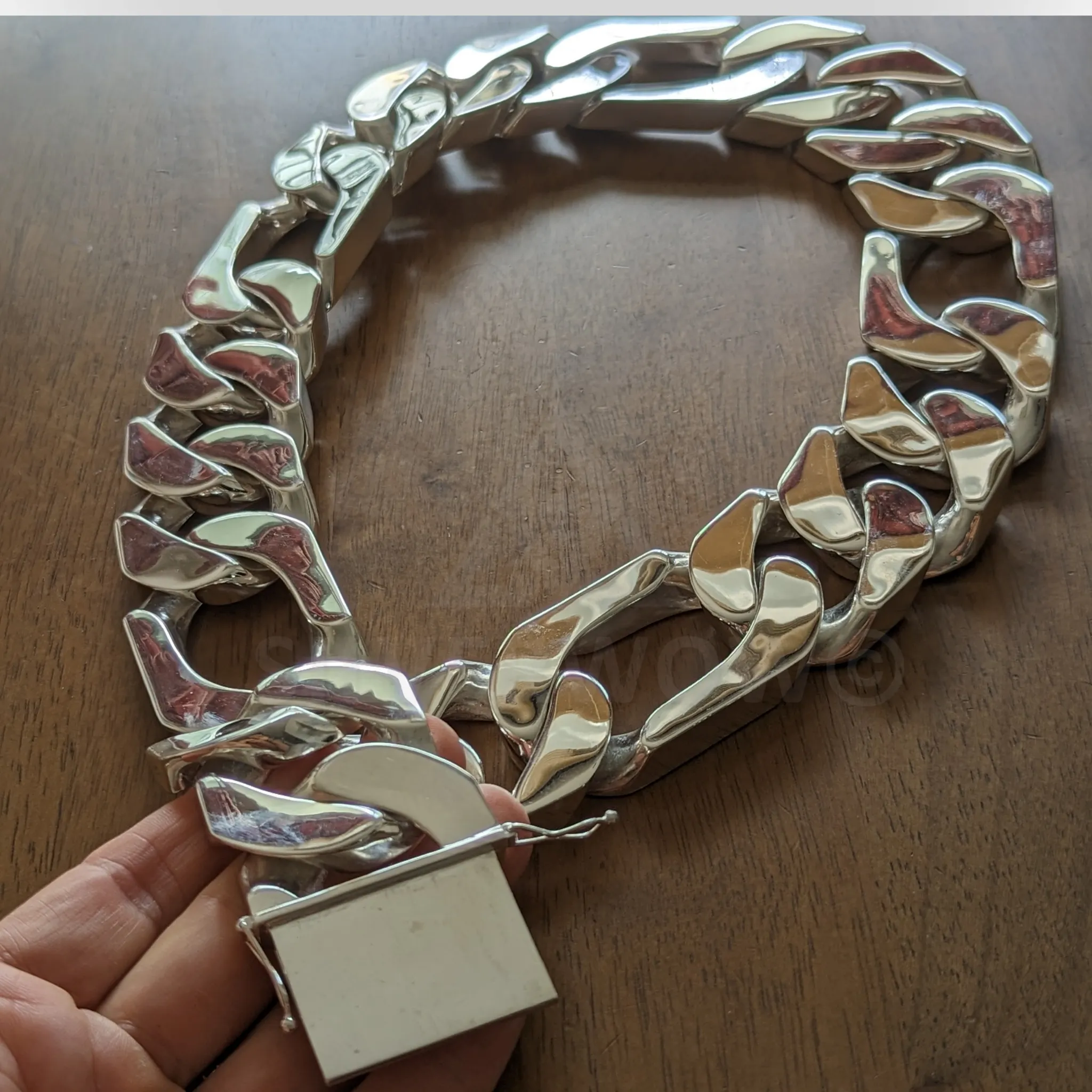 40mm Figaro Link Necklace