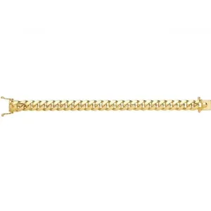 9CT Yellow Gold Cuban Chain 350 Gauge CH448