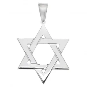 Acotis Silver Pendant Star of David G6936