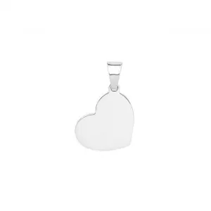 Acotis Silver Personalize Tags Heart G61111