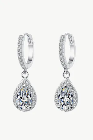 *APP EXCLUSIVE* Moissanite Teardrop Earrings