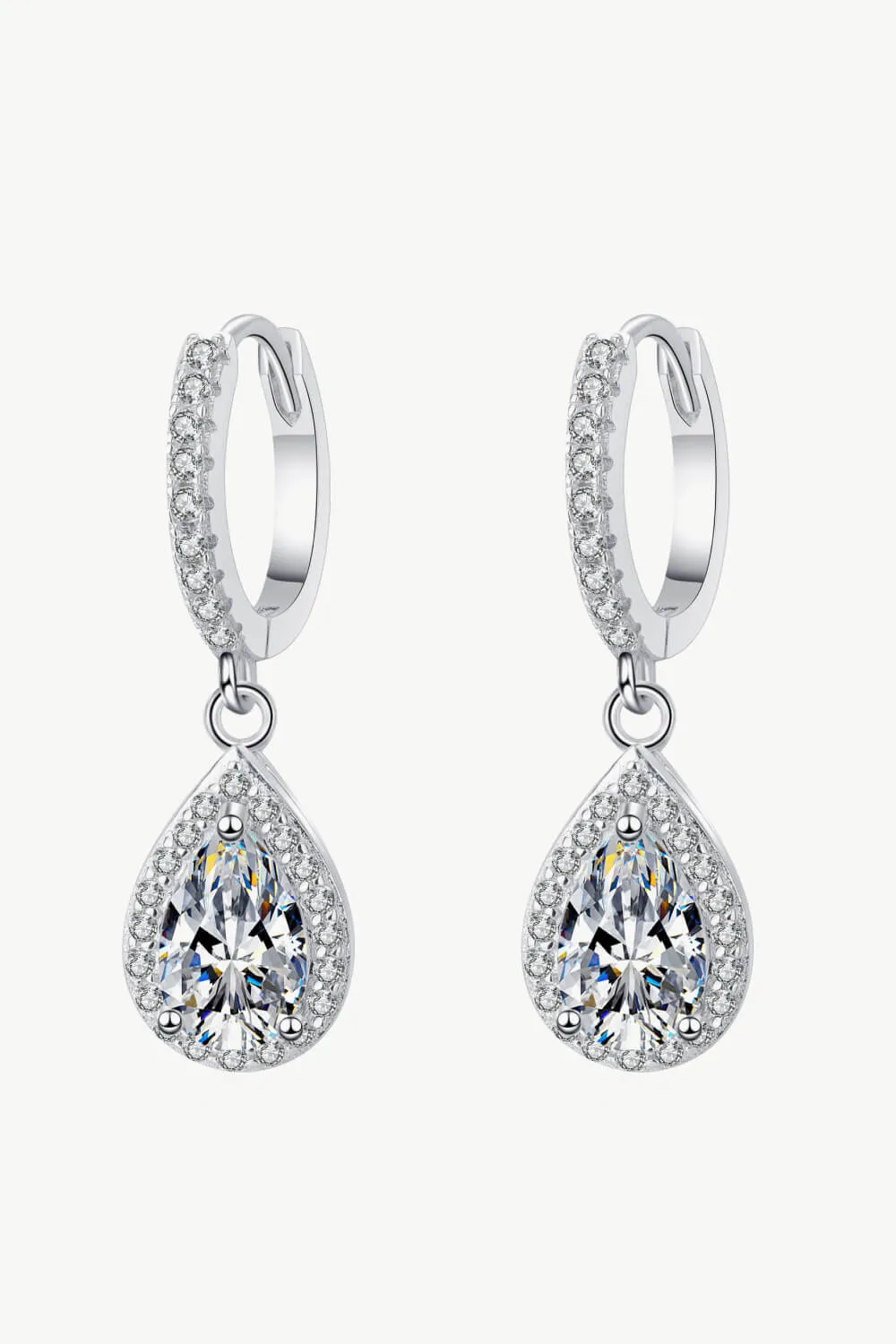 *APP EXCLUSIVE* Moissanite Teardrop Earrings