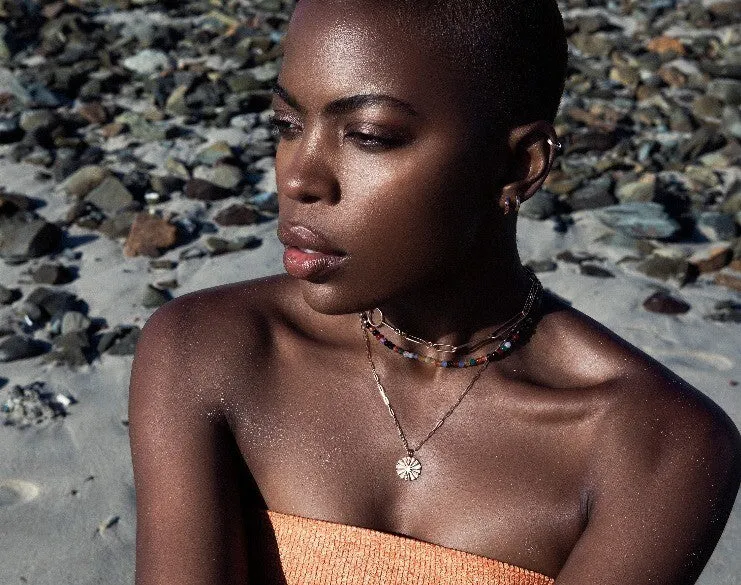 Ashanti African Sun Diamond Pendant