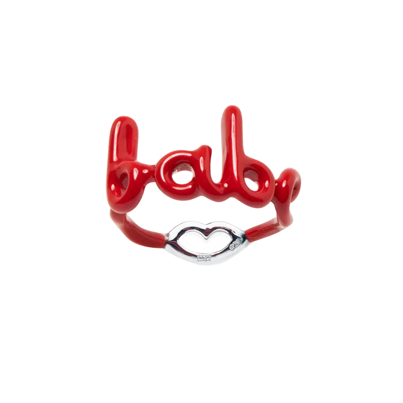 Babe Hotscript Classic Red