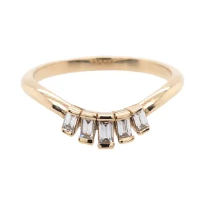 Baguette Diamond Wedding Band