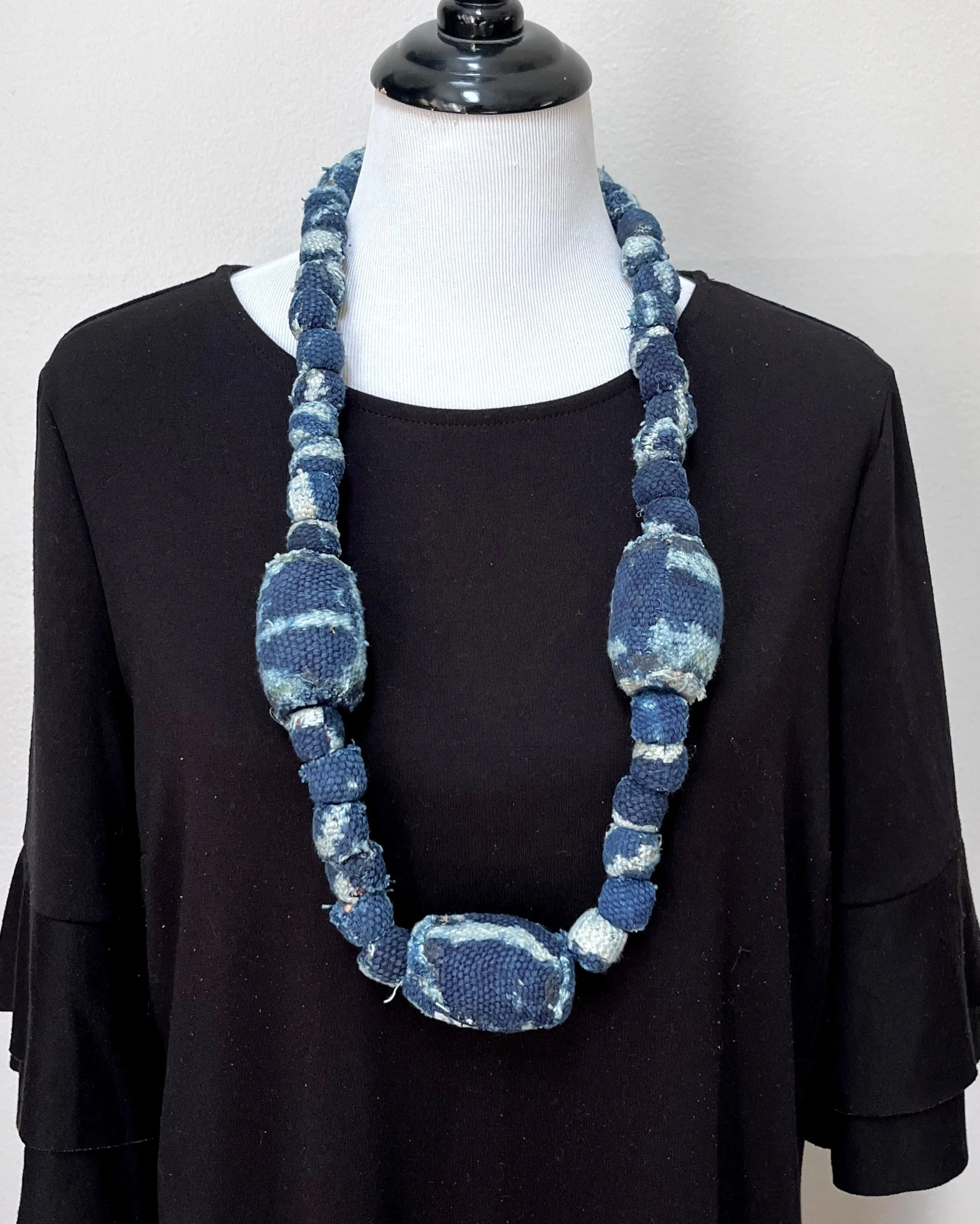 Bamileke Authentic Ndop Beads Necklace from Cameroon