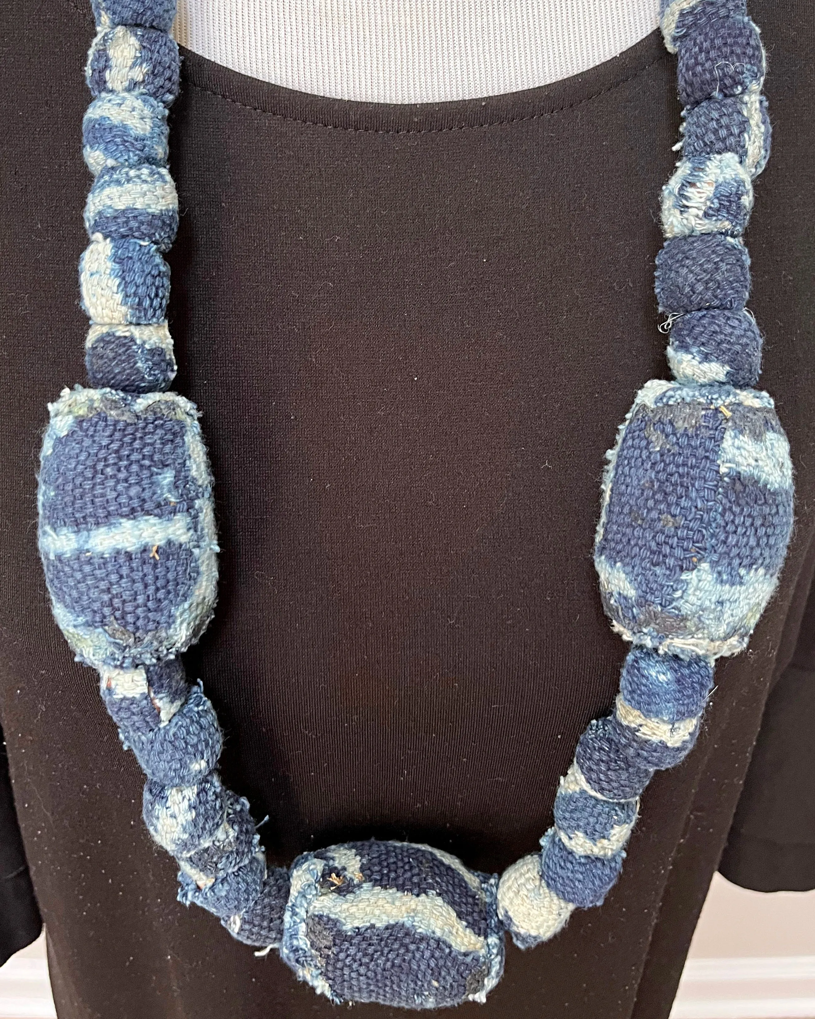 Bamileke Authentic Ndop Beads Necklace from Cameroon