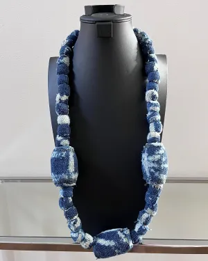 Bamileke Authentic Ndop Beads Necklace from Cameroon