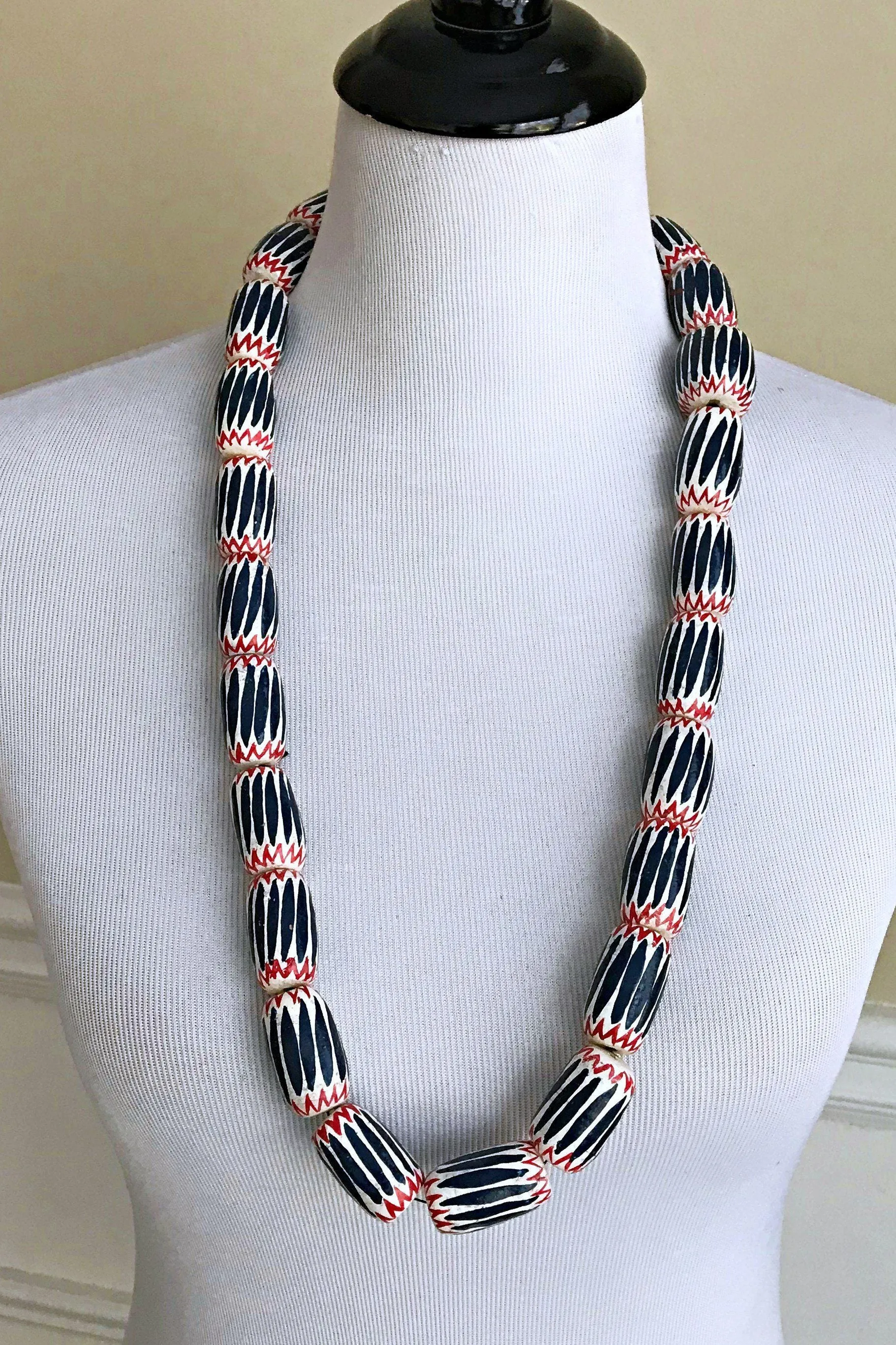 Bamileke Traditional Necklace from Grassfields Land of Cameroon