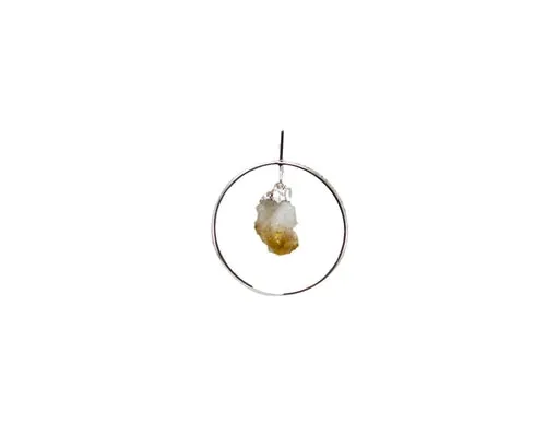Beak Pendants - Citrine, Amethyst