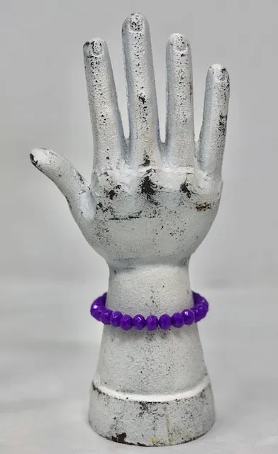 Beveled Stretch Bracelets-All Colors