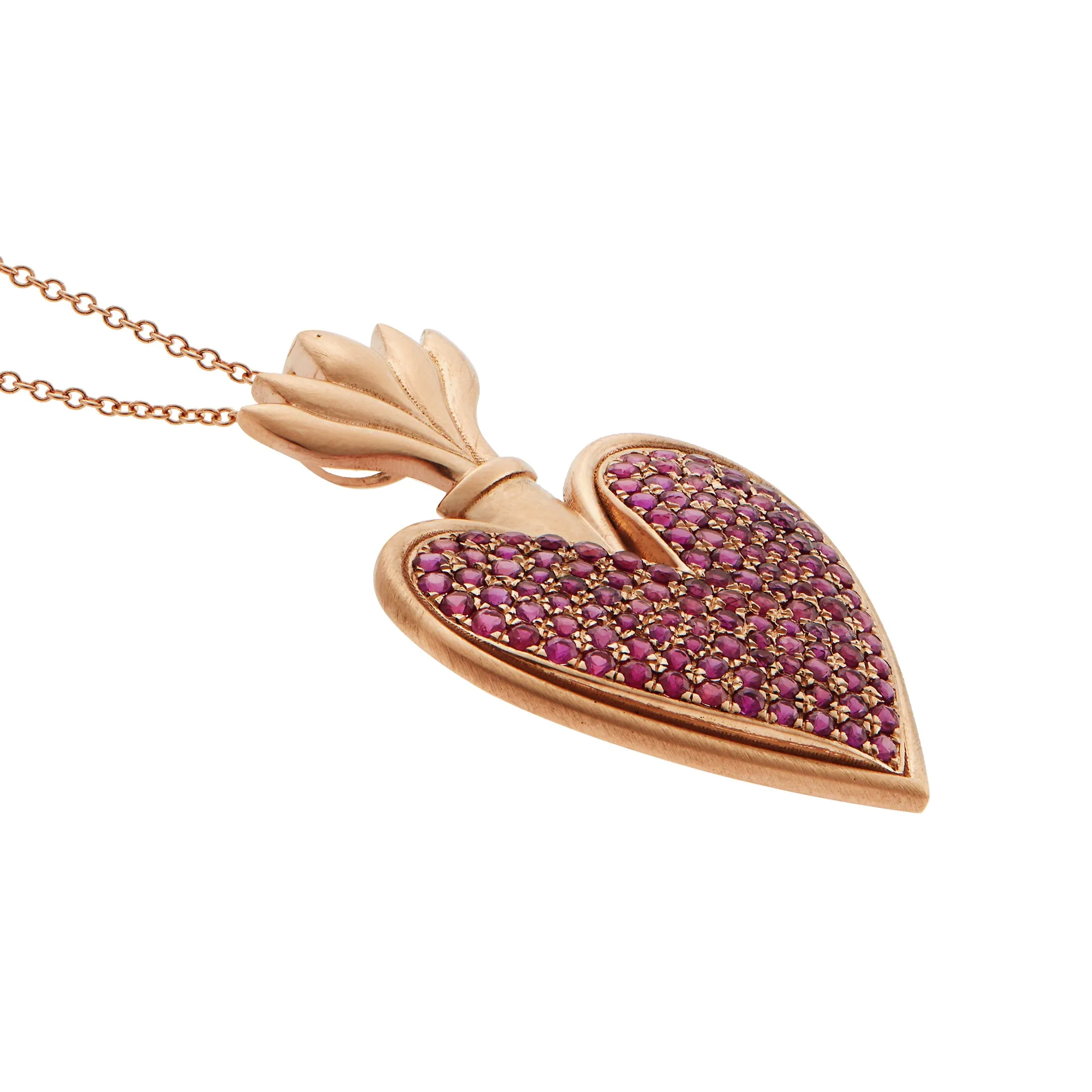 Blazing Heart Pendant P-Ru