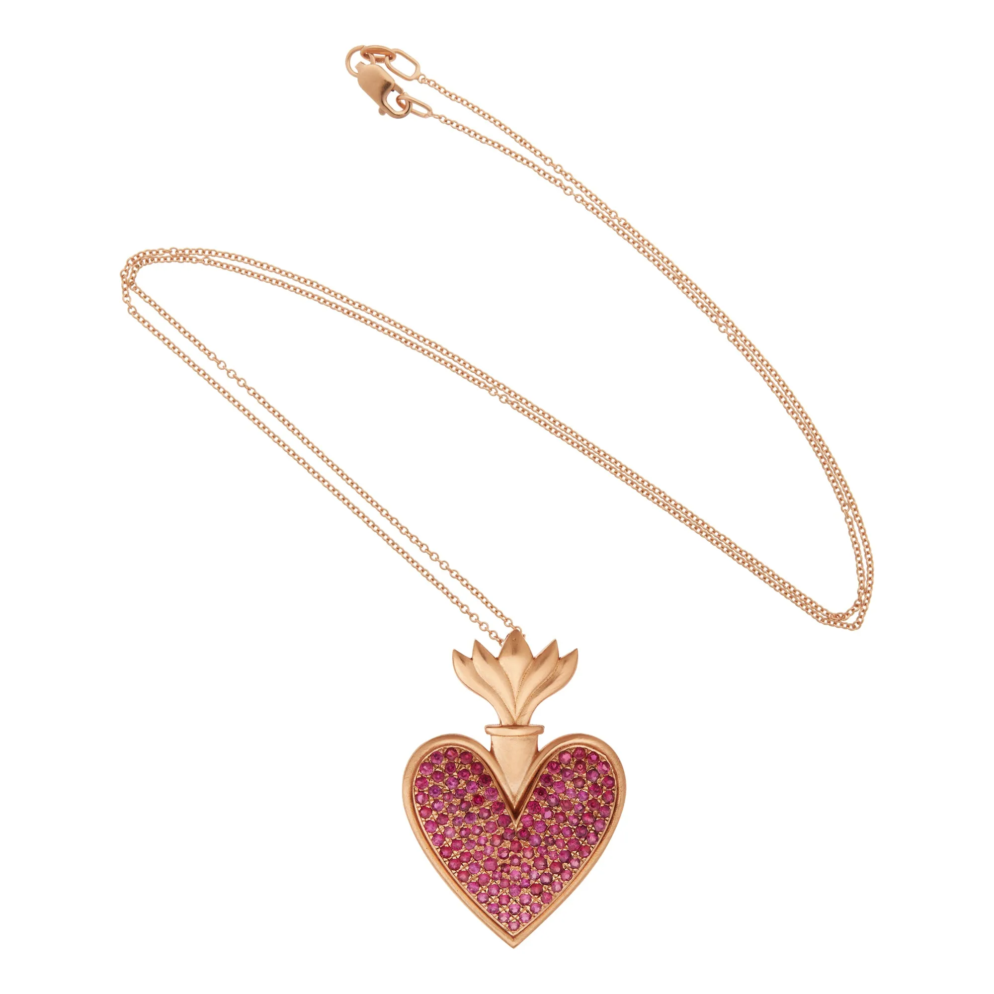Blazing Heart Pendant P-Ru