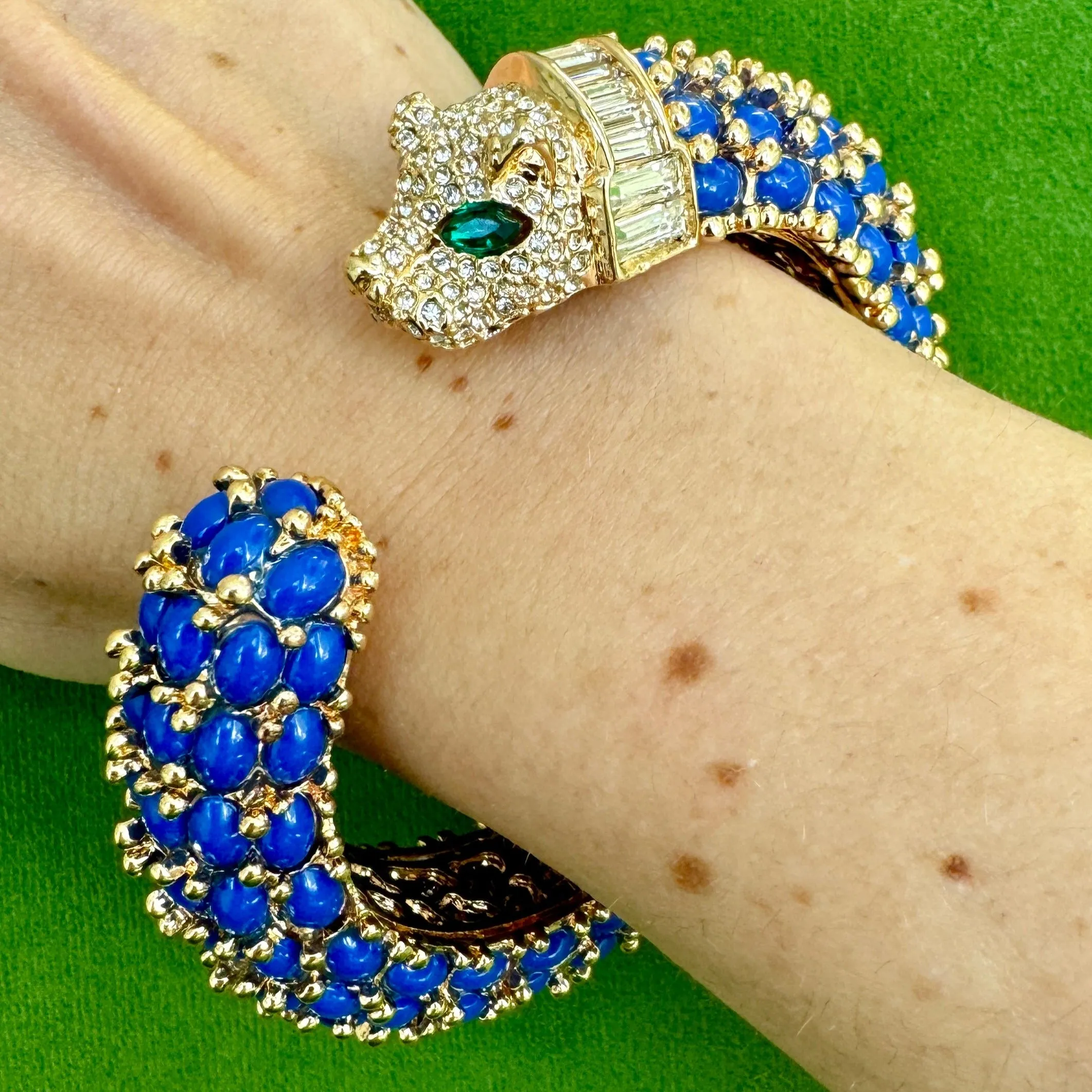 Blue Panther Bracelet