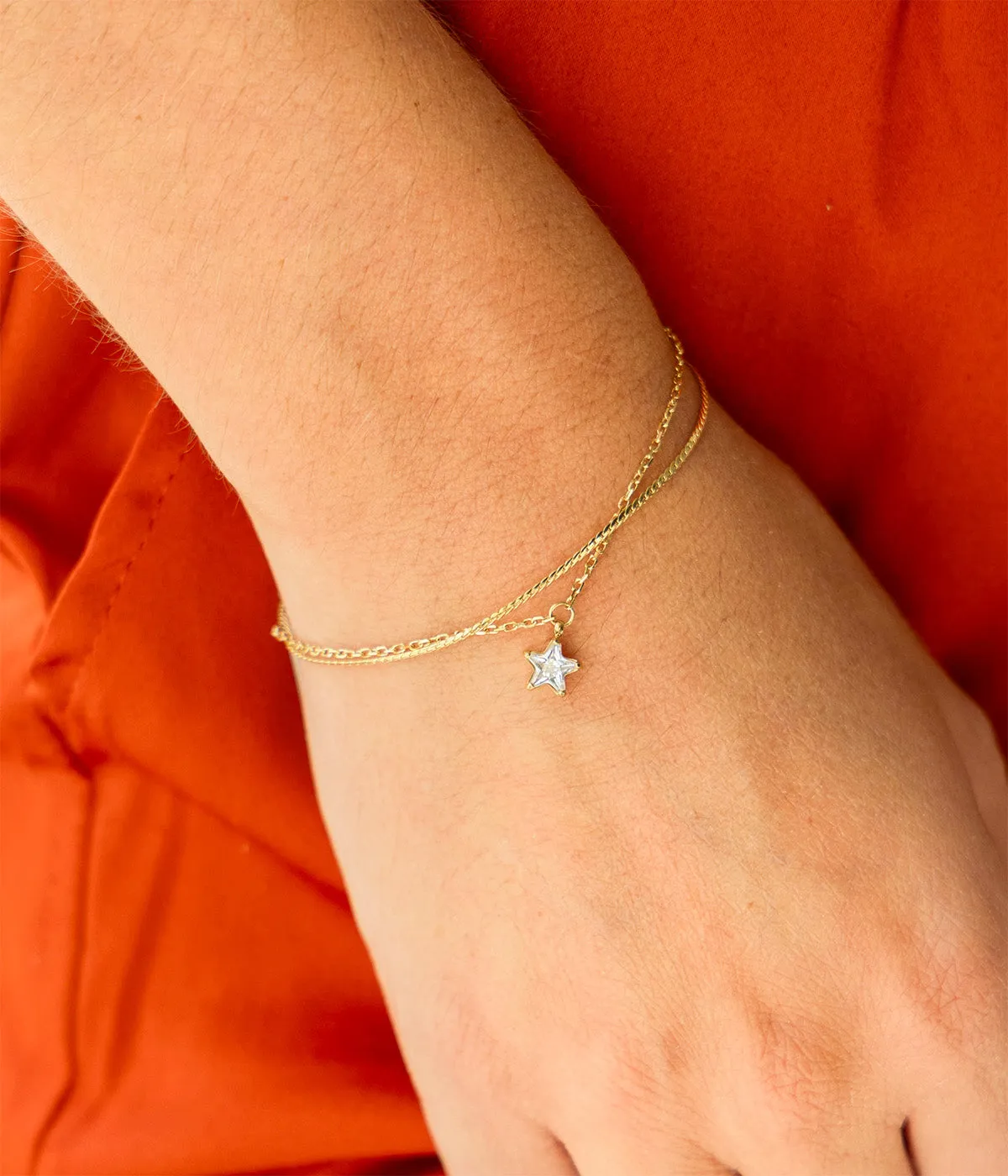 Bracelet Alee (Acier doré)