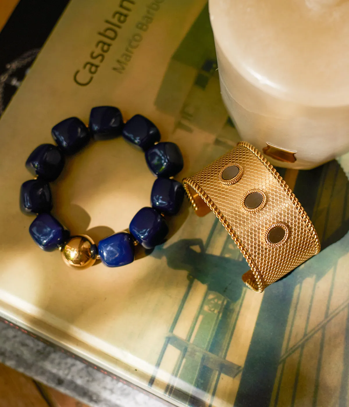 Bracelet Oedipe (Acier doré)