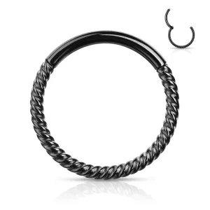 Braided Hinged Segment Ring