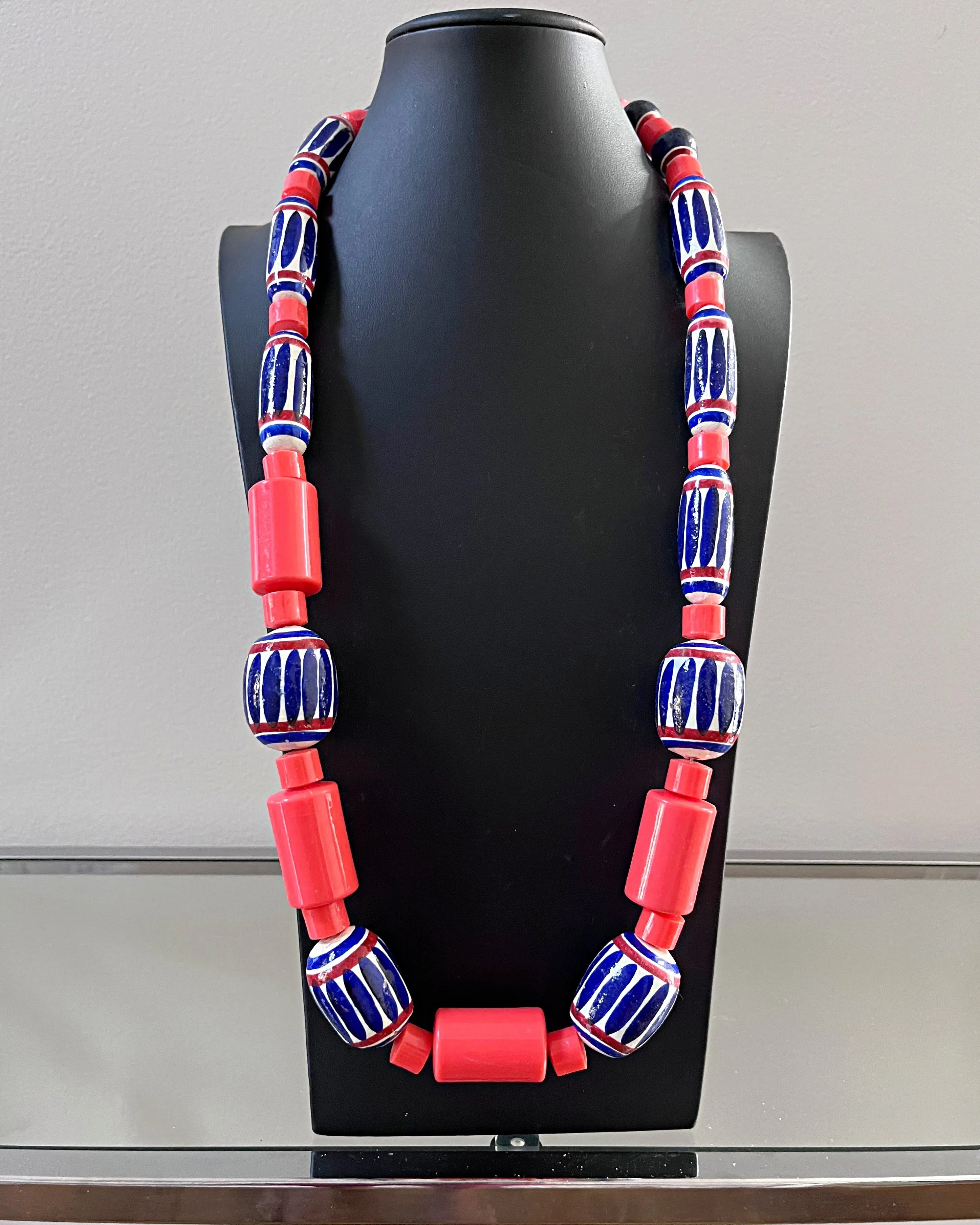 Cameroonian Nigerian Mix Traditional Beads Necklace