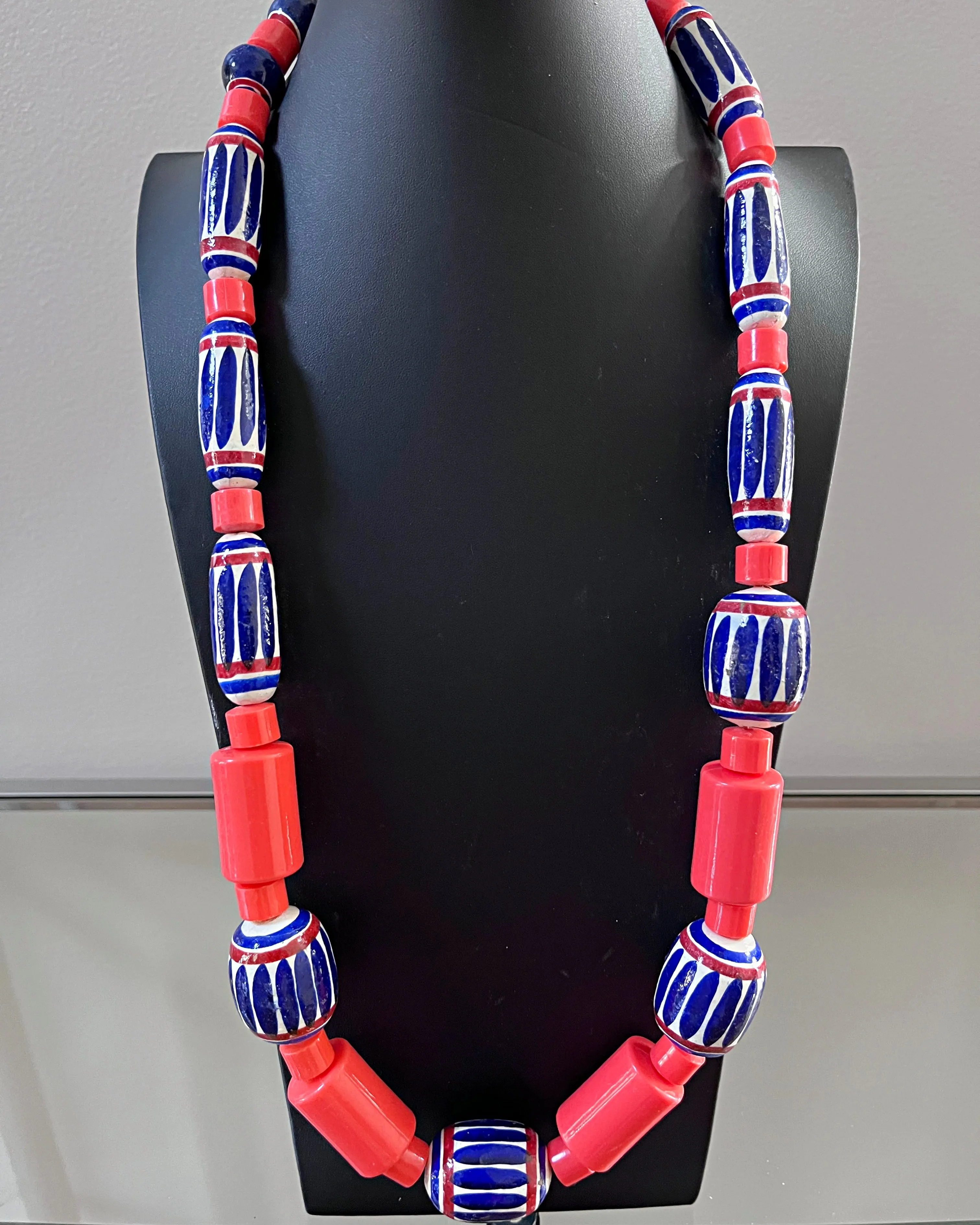 Cameroonian Nigerian Mix Traditional Beads Necklace