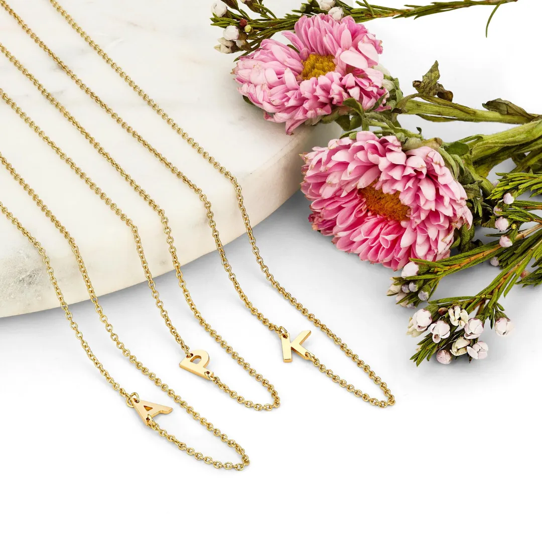 Celebrate you! Initial Necklace