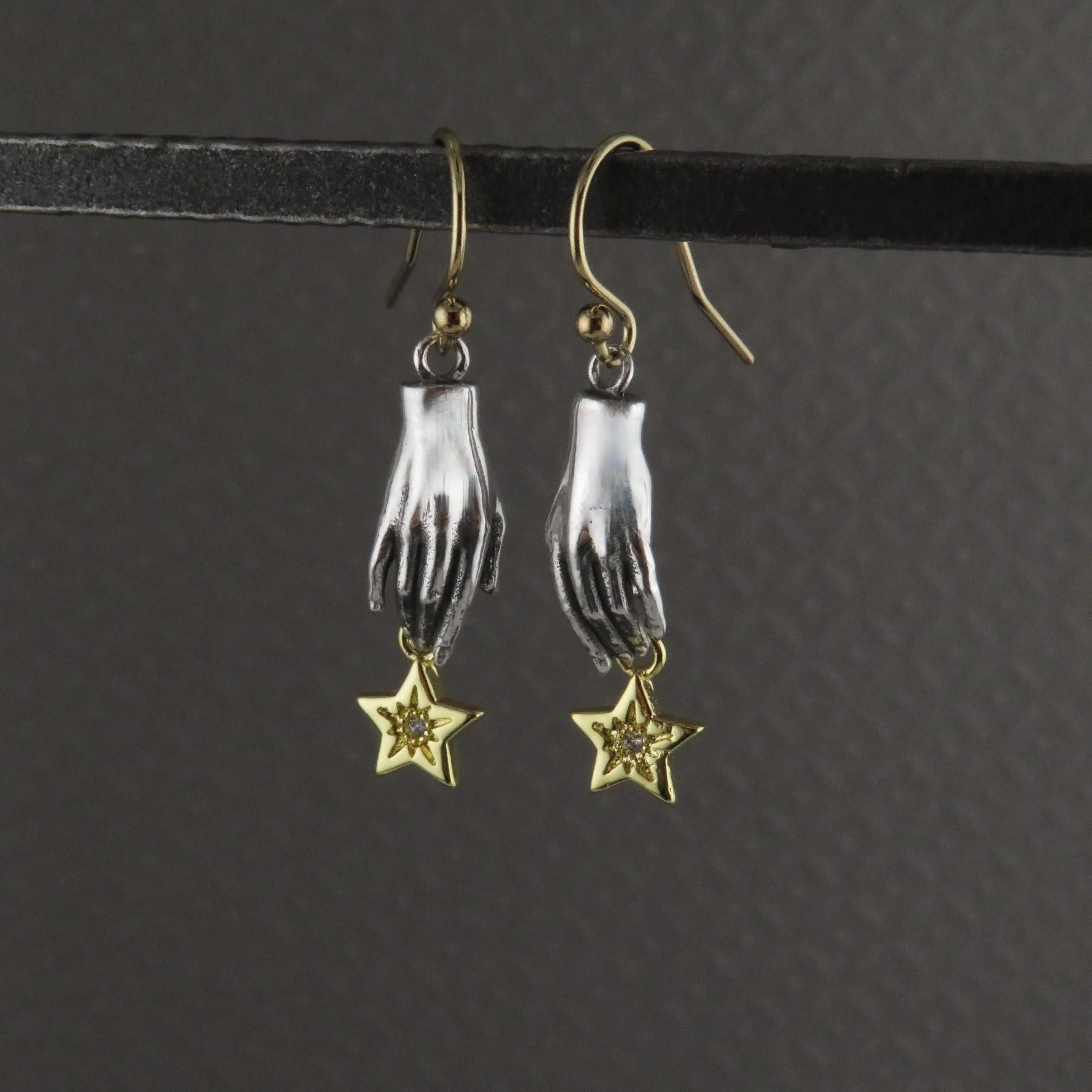 Celestial Hand Earrings