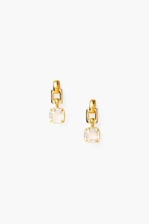 Chan Luu Ellis Earrings Crystal Gold