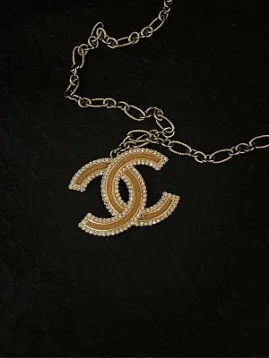 Chanel Gold CC Necklace
