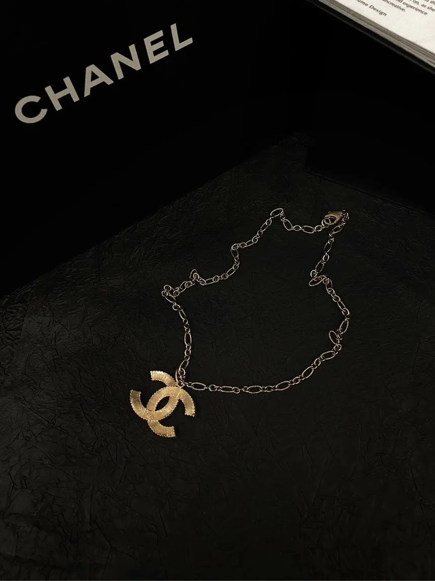 Chanel Gold CC Necklace