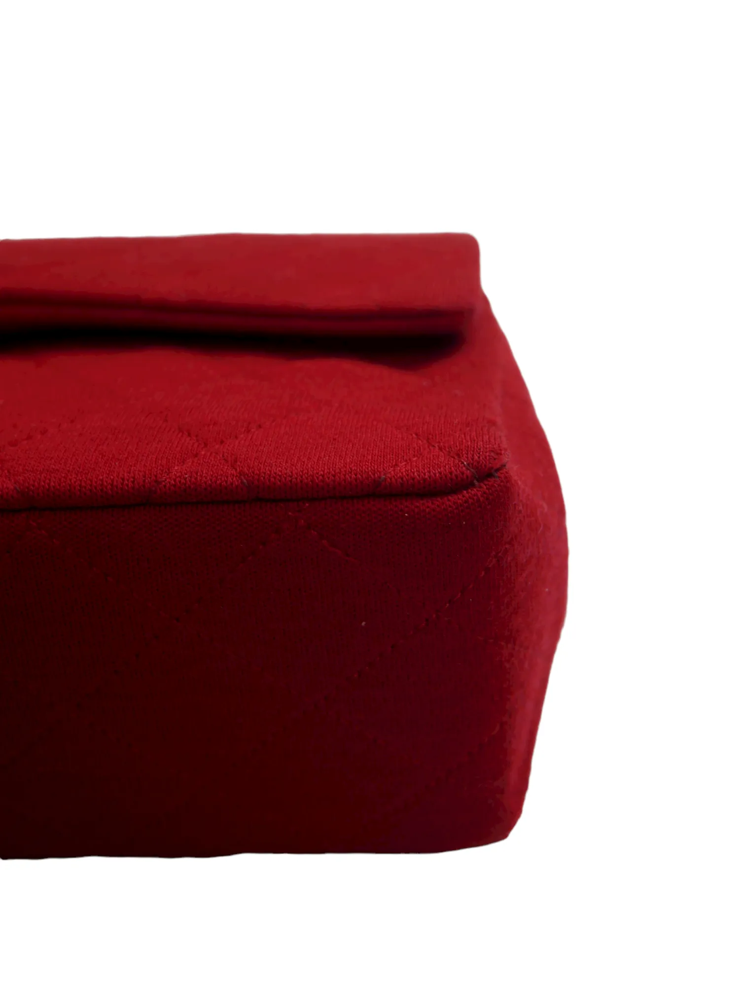 Chanel Timeless bag in red jersey - 2016