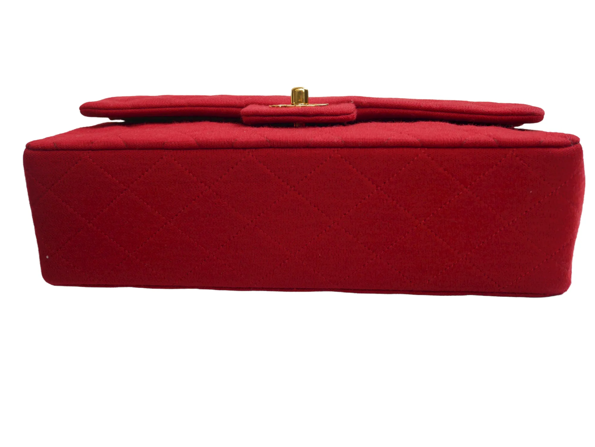Chanel Timeless bag in red jersey - 2016