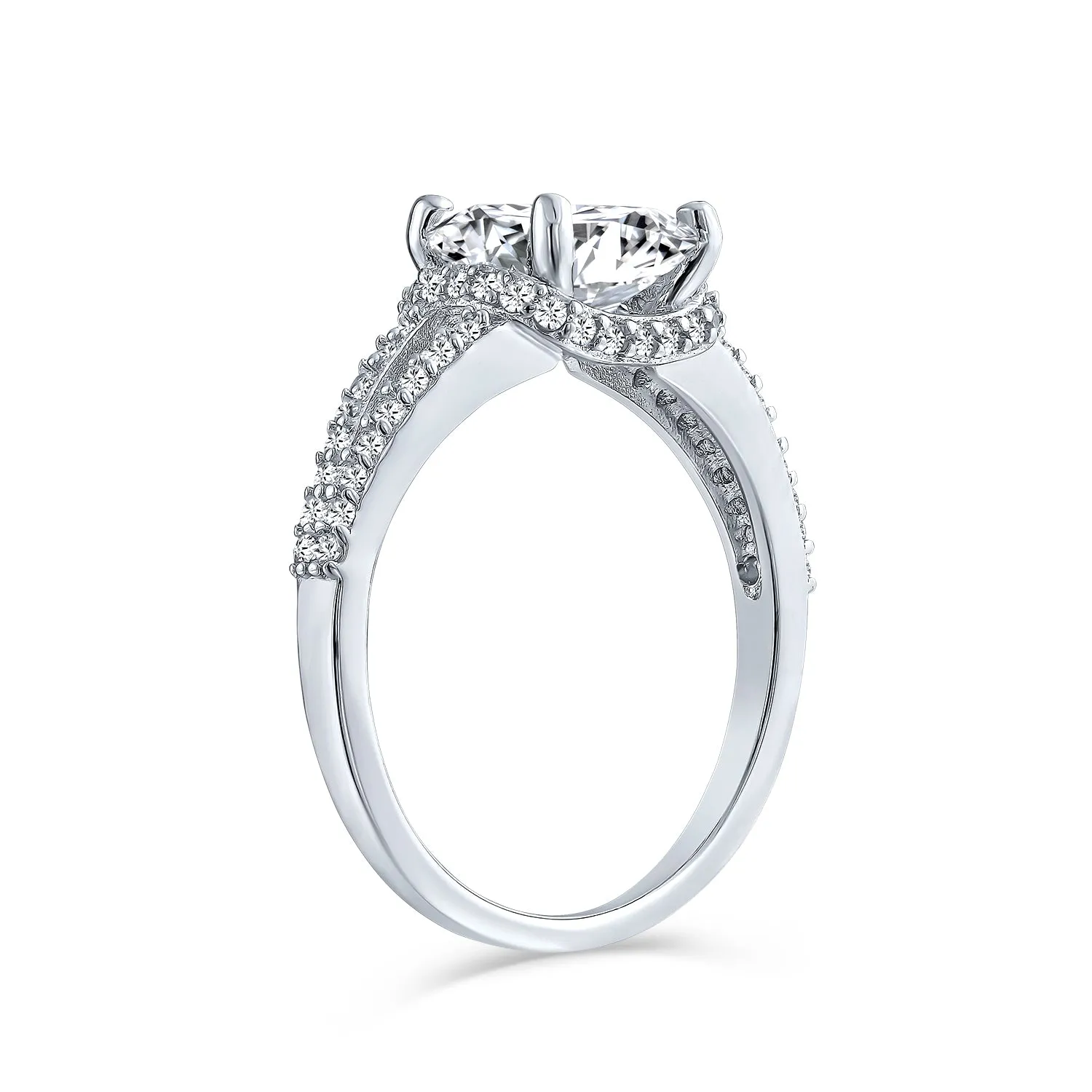 Classic Canary Yellow 3CT CZ Halo Oval Engagement Ring, Rose Gold Plated Silver