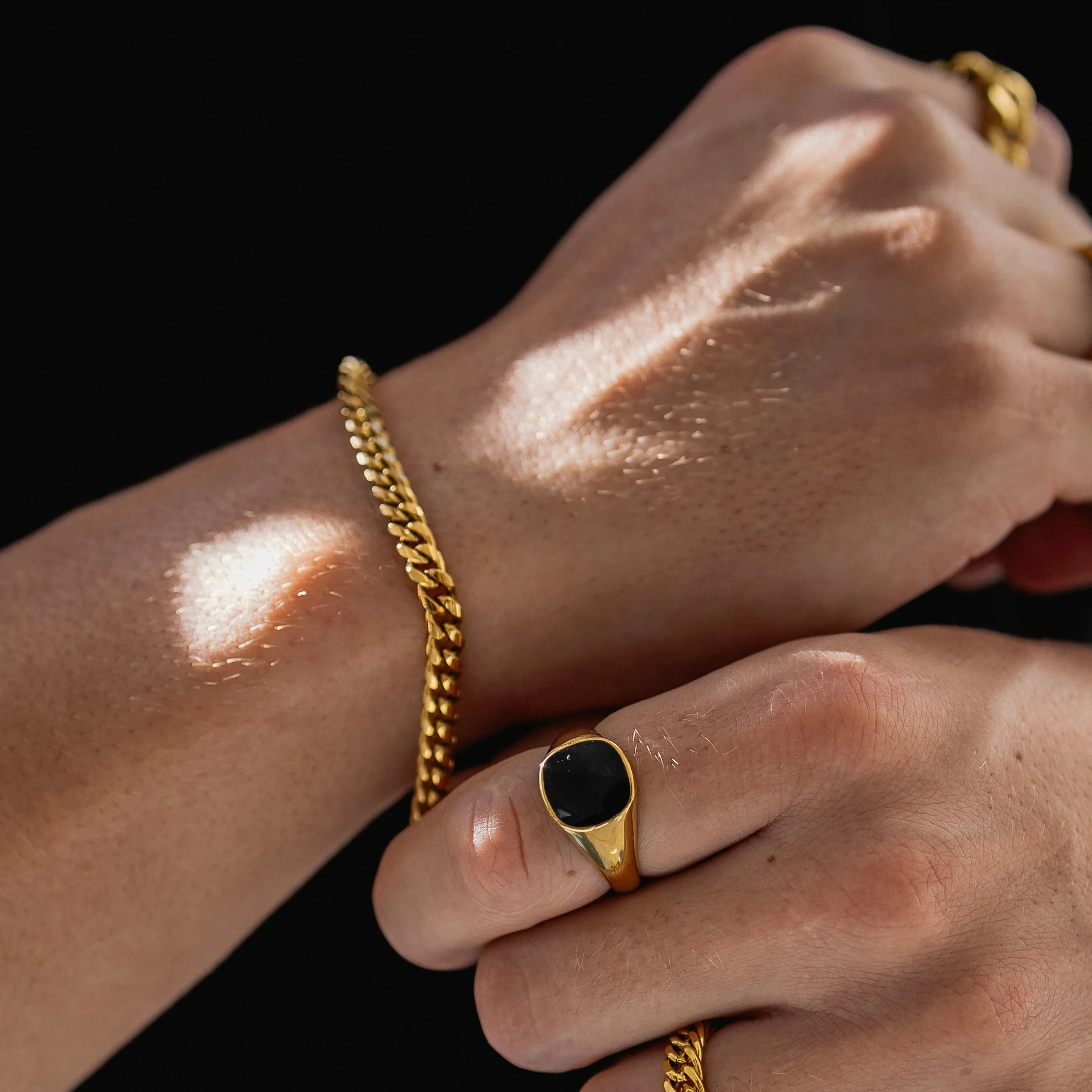 Classic Cuban Link Bracelet 5mm (18K GOLD)