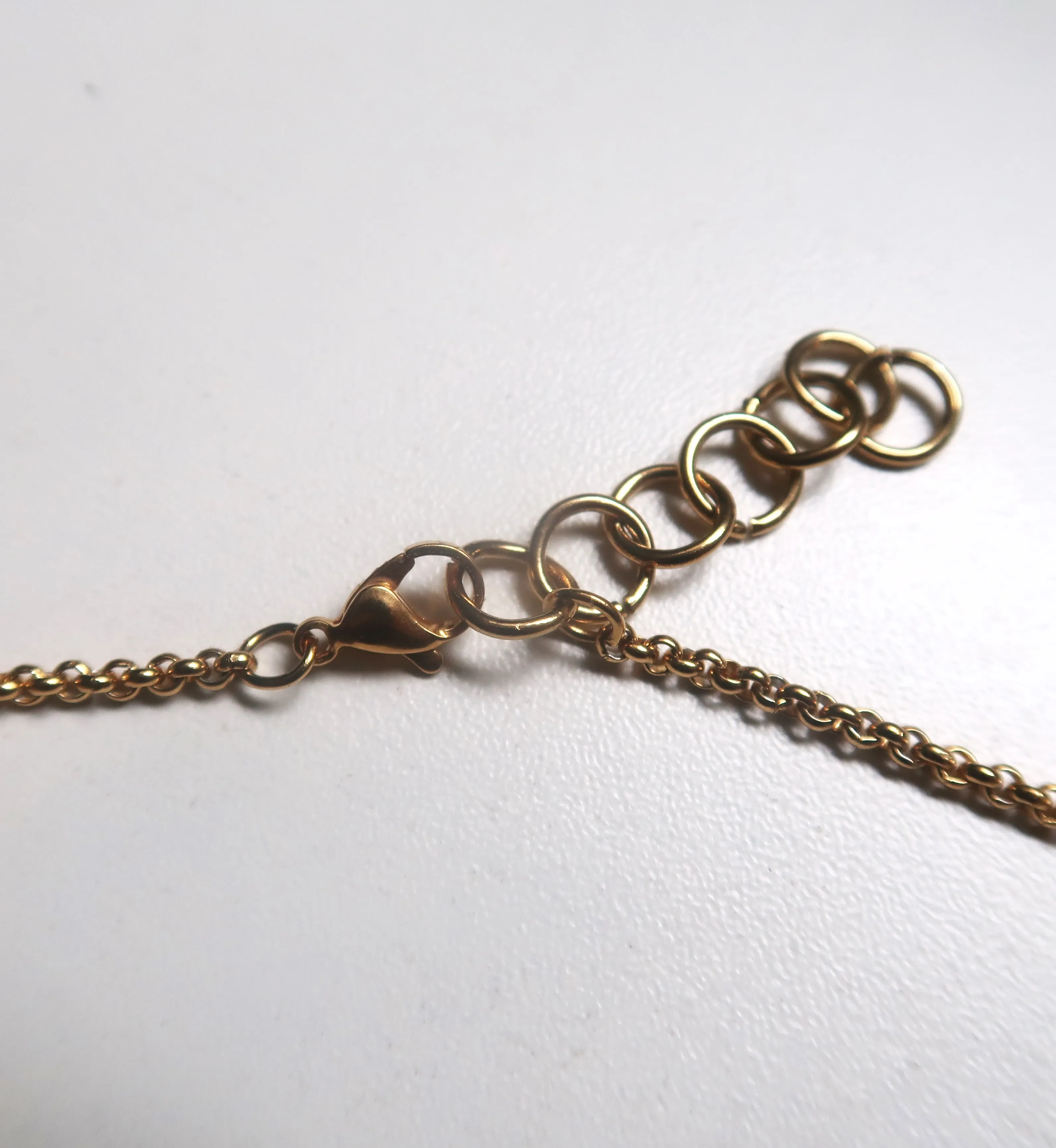 Collier Choker Poids Akan/Baoulé - Bijou Africain Traditionnel en Bronze chaîne en Acier Inoxydable