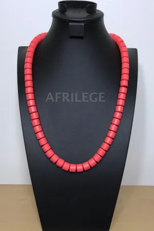 Coral Igbo Nigerian Wedding Necklace