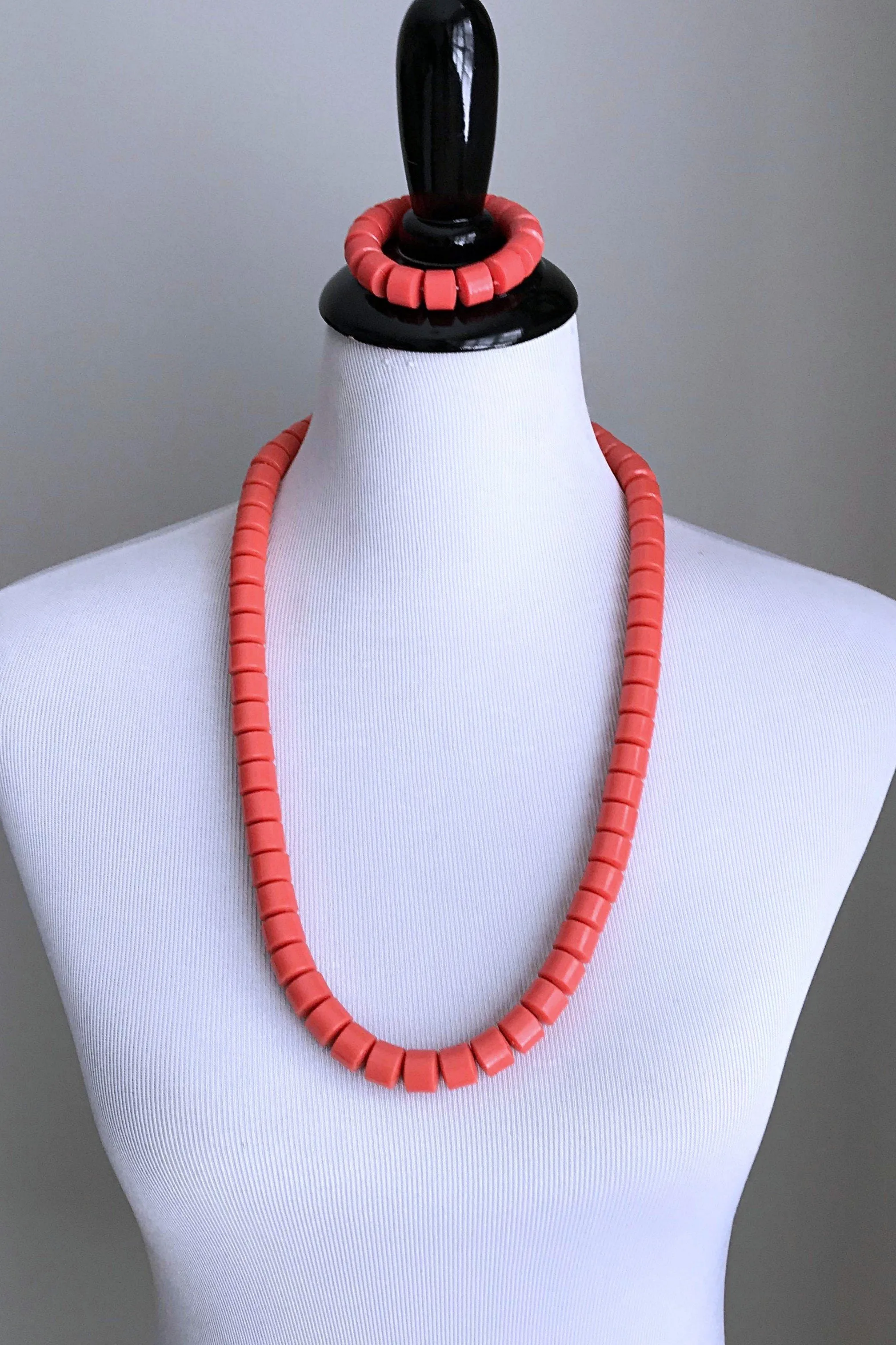 Coral Igbo Nigerian Wedding Necklace