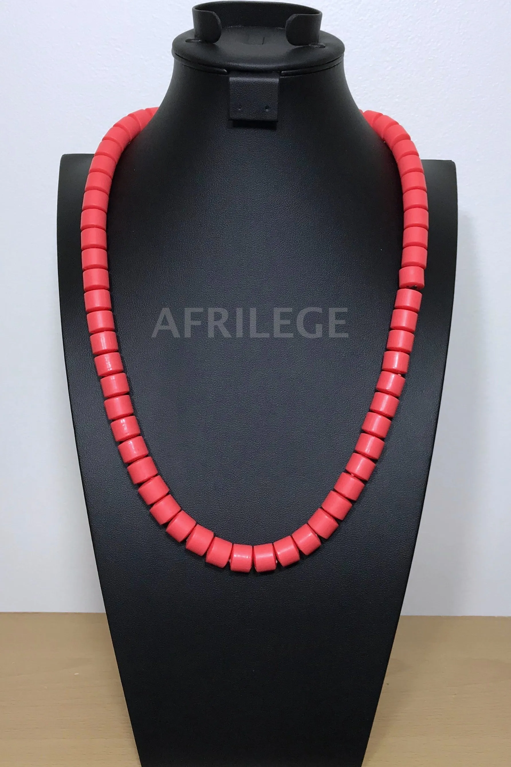 Coral Igbo Nigerian Wedding Necklace