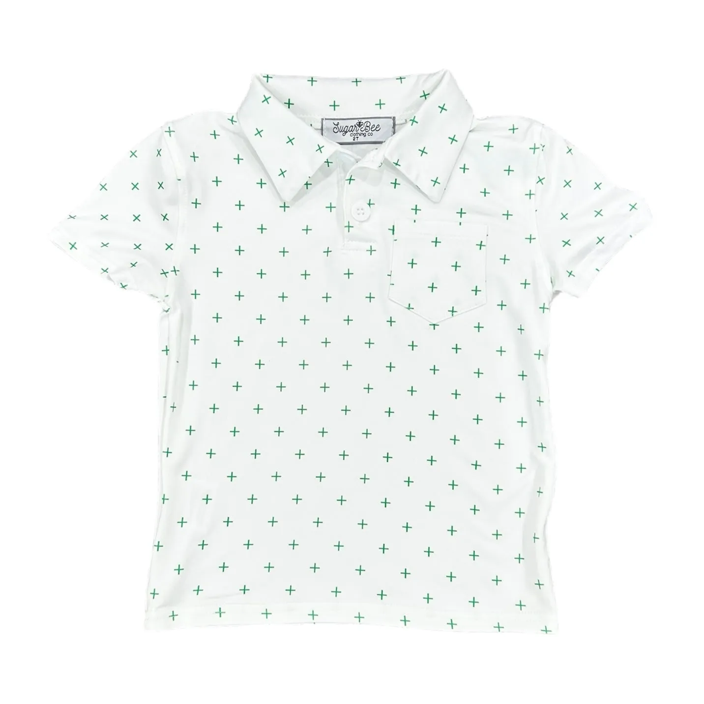 Davis Pocket Polo - Emerald