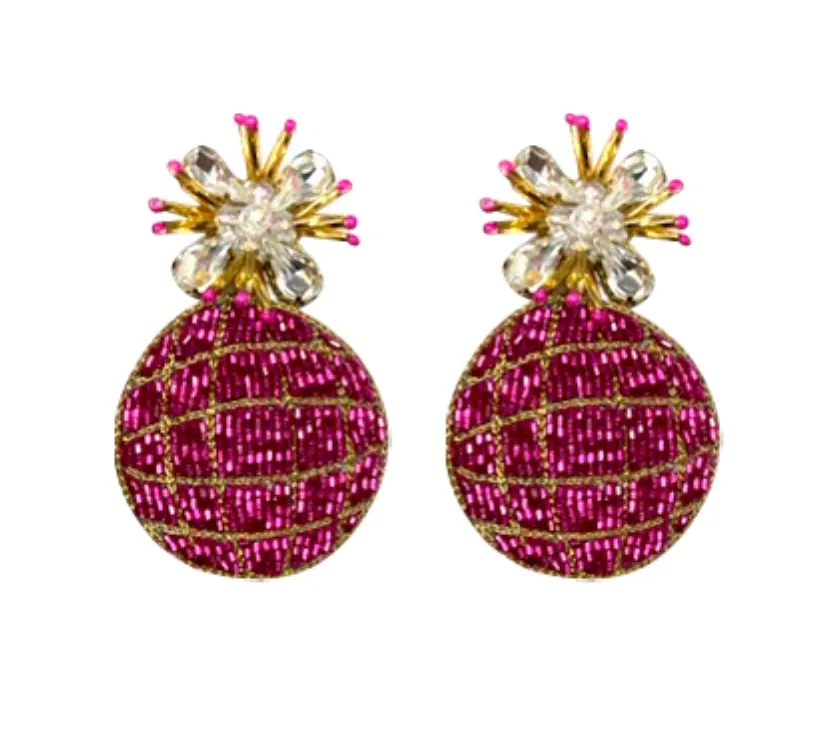 Disco Ball Earrings