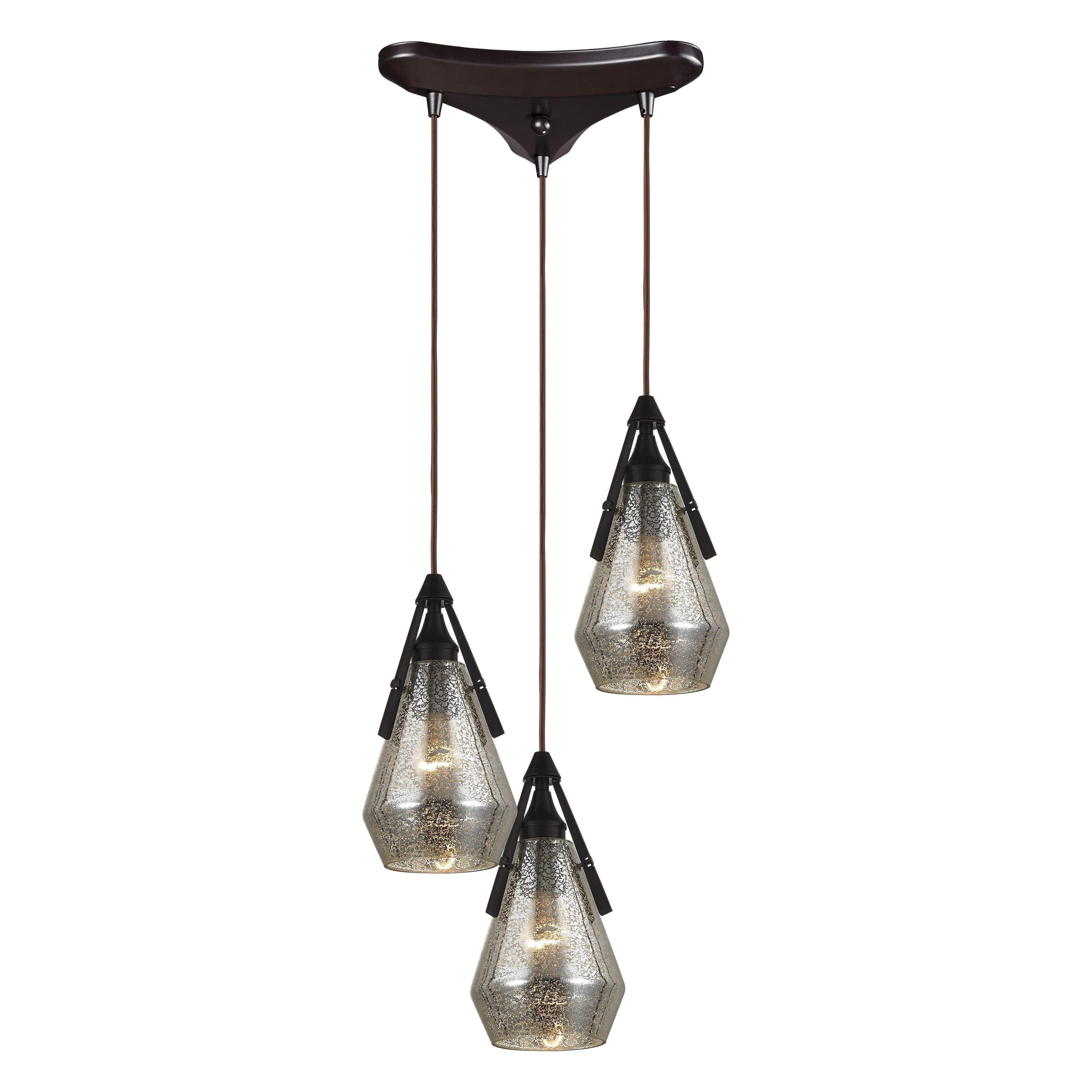Duncan 10" Wide 3-Light Pendant
