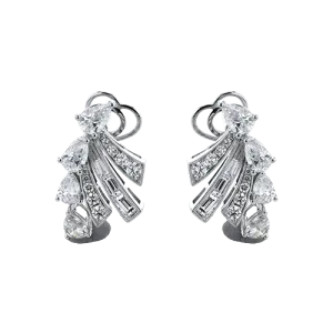 Earrings in 18k Gold with Diamonds LE4630 WHITE 18K X WHITE
