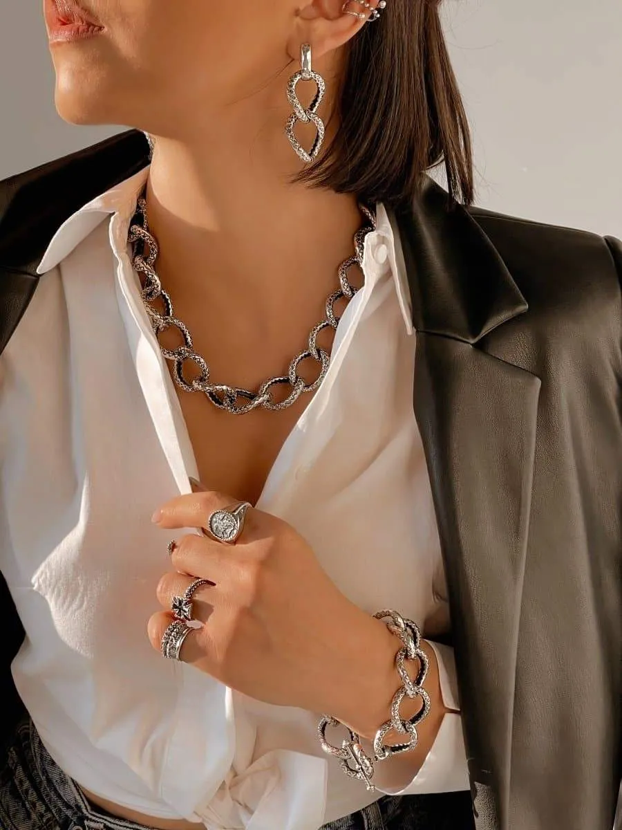 Earrings "Khachen"