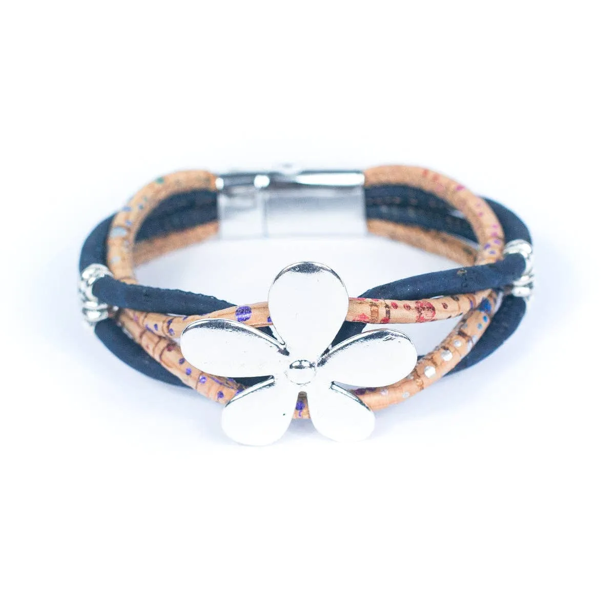 Eco-Chic Wrist Candy: Natural Cork Handmade Bracelet