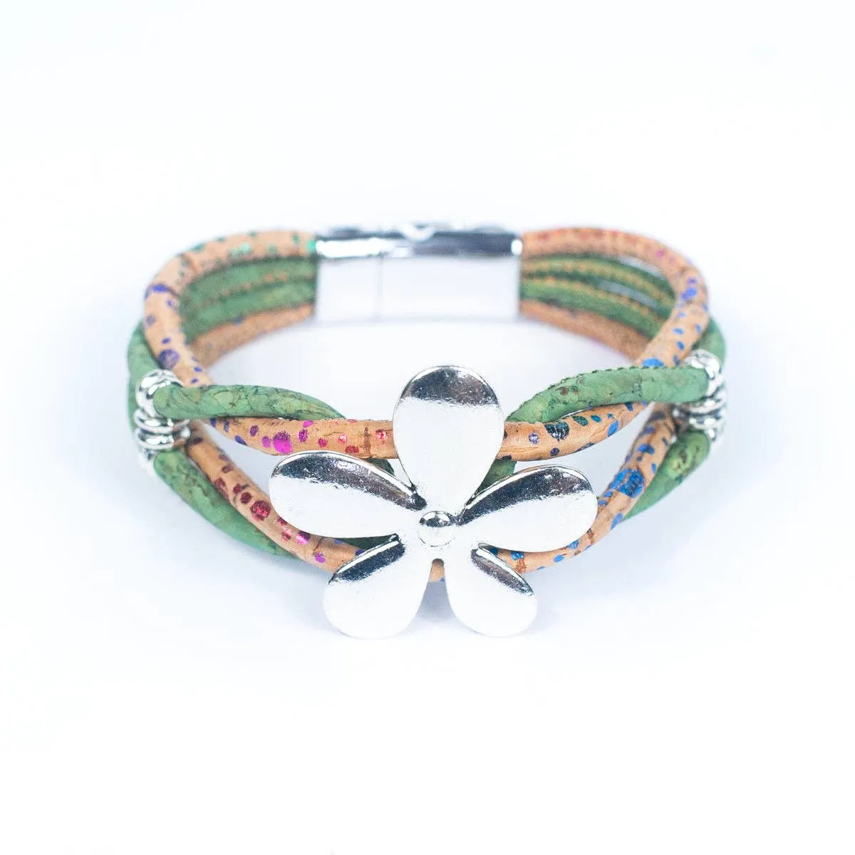 Eco-Chic Wrist Candy: Natural Cork Handmade Bracelet