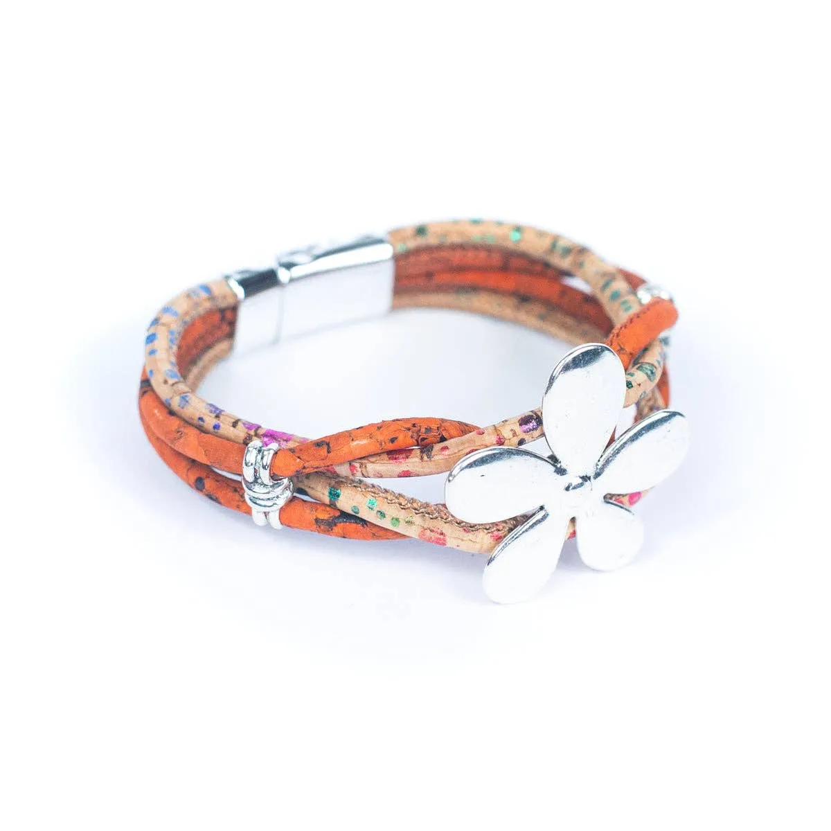 Eco-Chic Wrist Candy: Natural Cork Handmade Bracelet