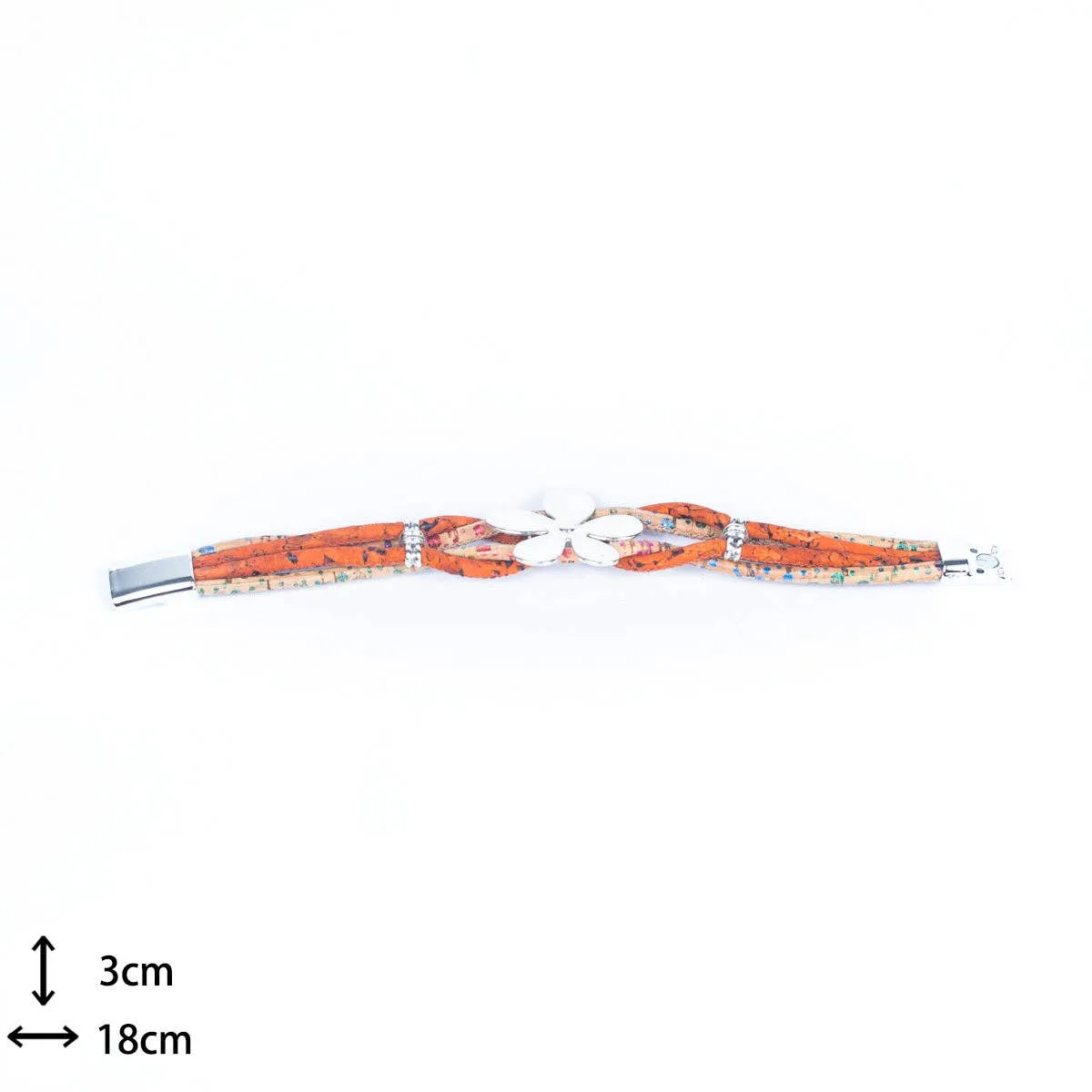 Eco-Chic Wrist Candy: Natural Cork Handmade Bracelet
